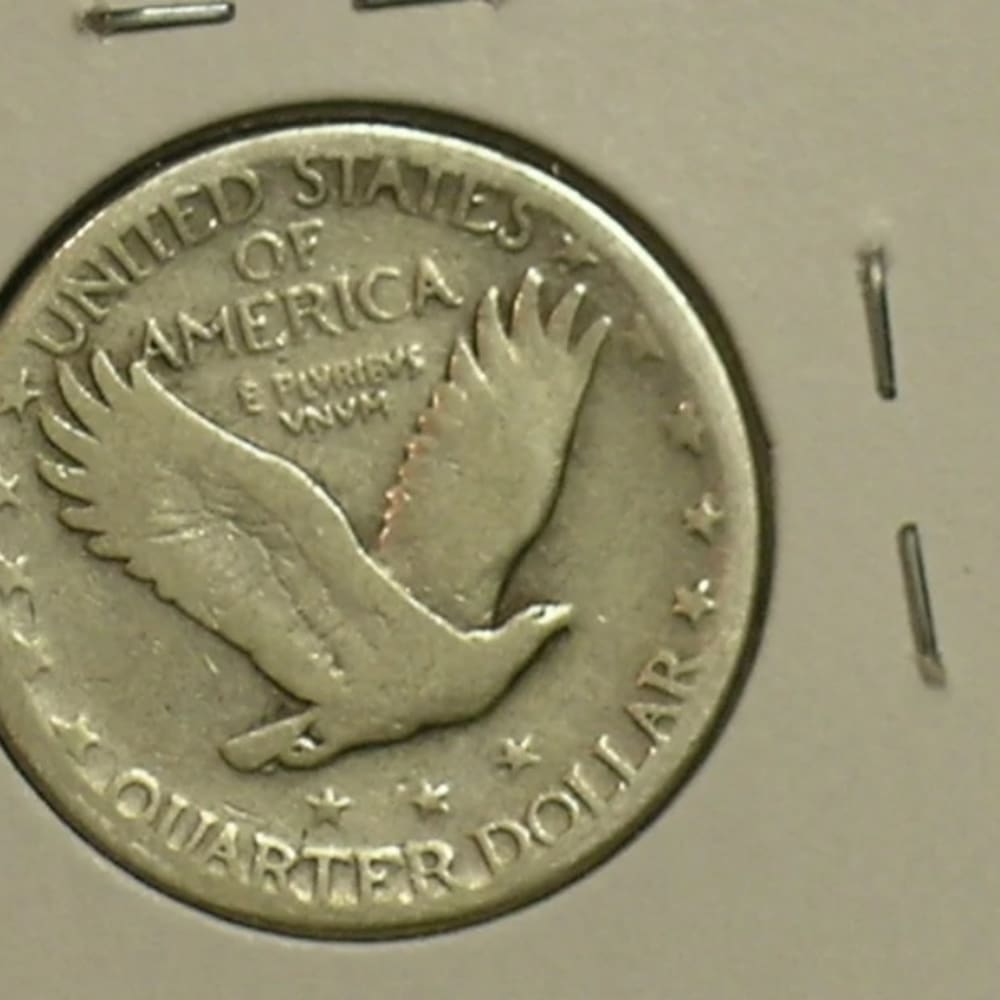 1928-S Nice Standing Liberty Quarter - Nice Condition - (AE3-3)